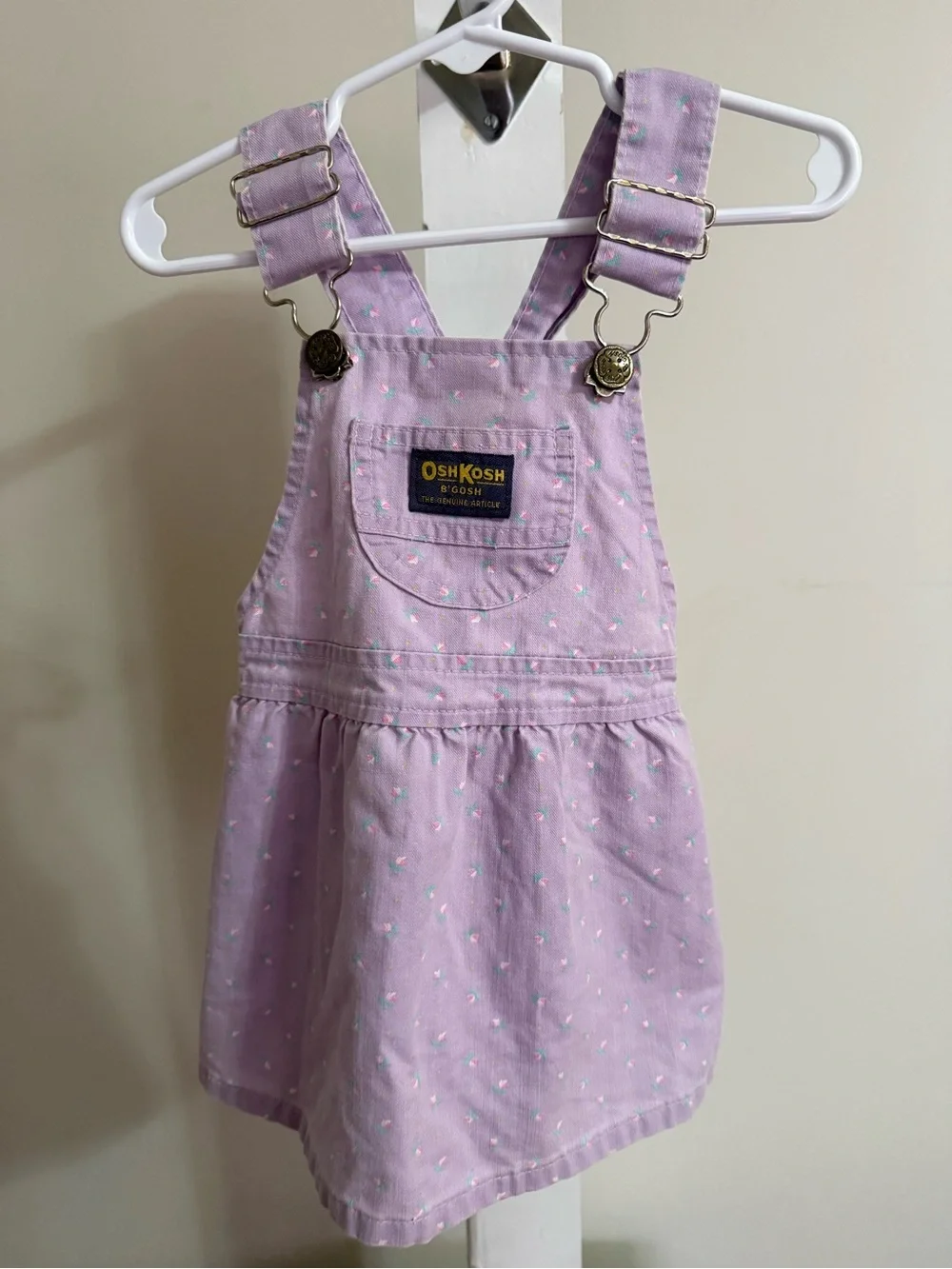 Vintage Oshkosh B’Gosh Floral Jumper